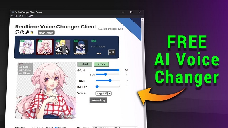 AI Voice Changer Free Download is a fun and smart software. that allows you to change your voice in real time using artificial intelligence.