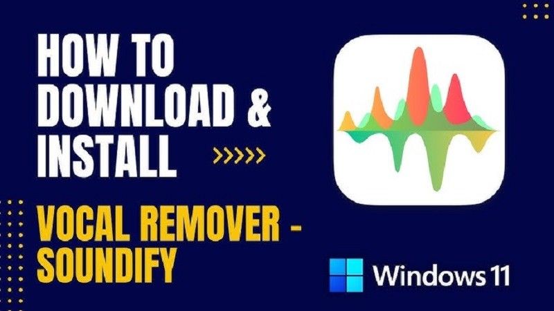 Soundify Vocal Remover Free Download for PC Portable